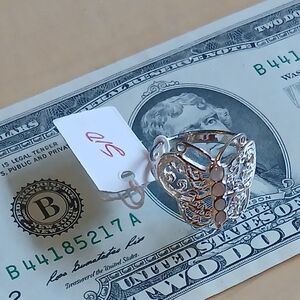 Chic .925 Silver Butterfly Ring